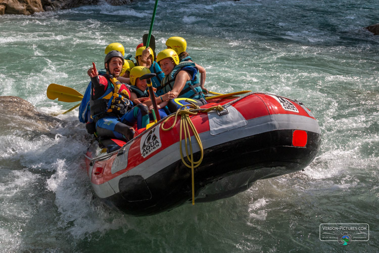 photo raft rafting verdon